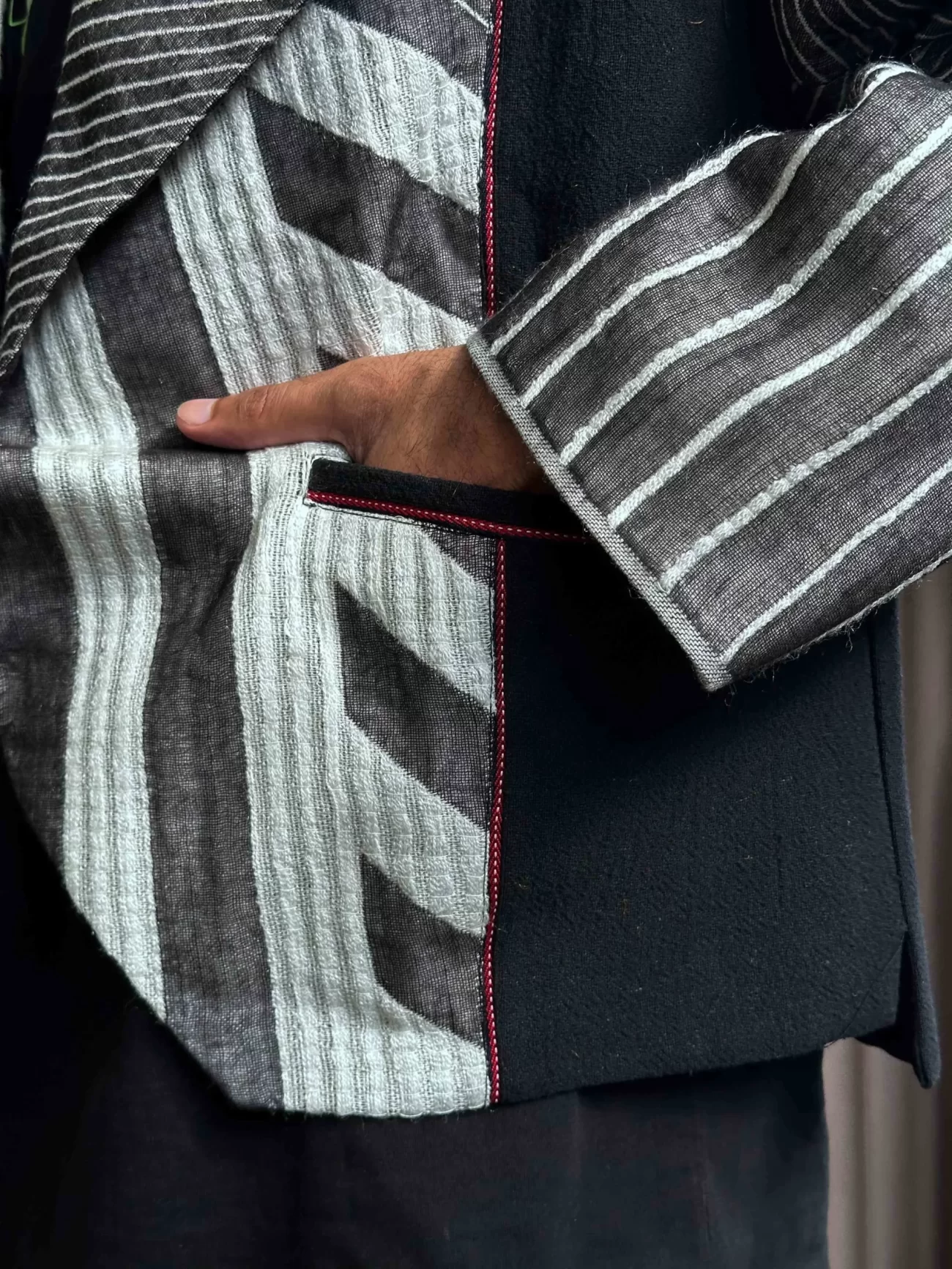 Boa Stripes Jacket - Image 4
