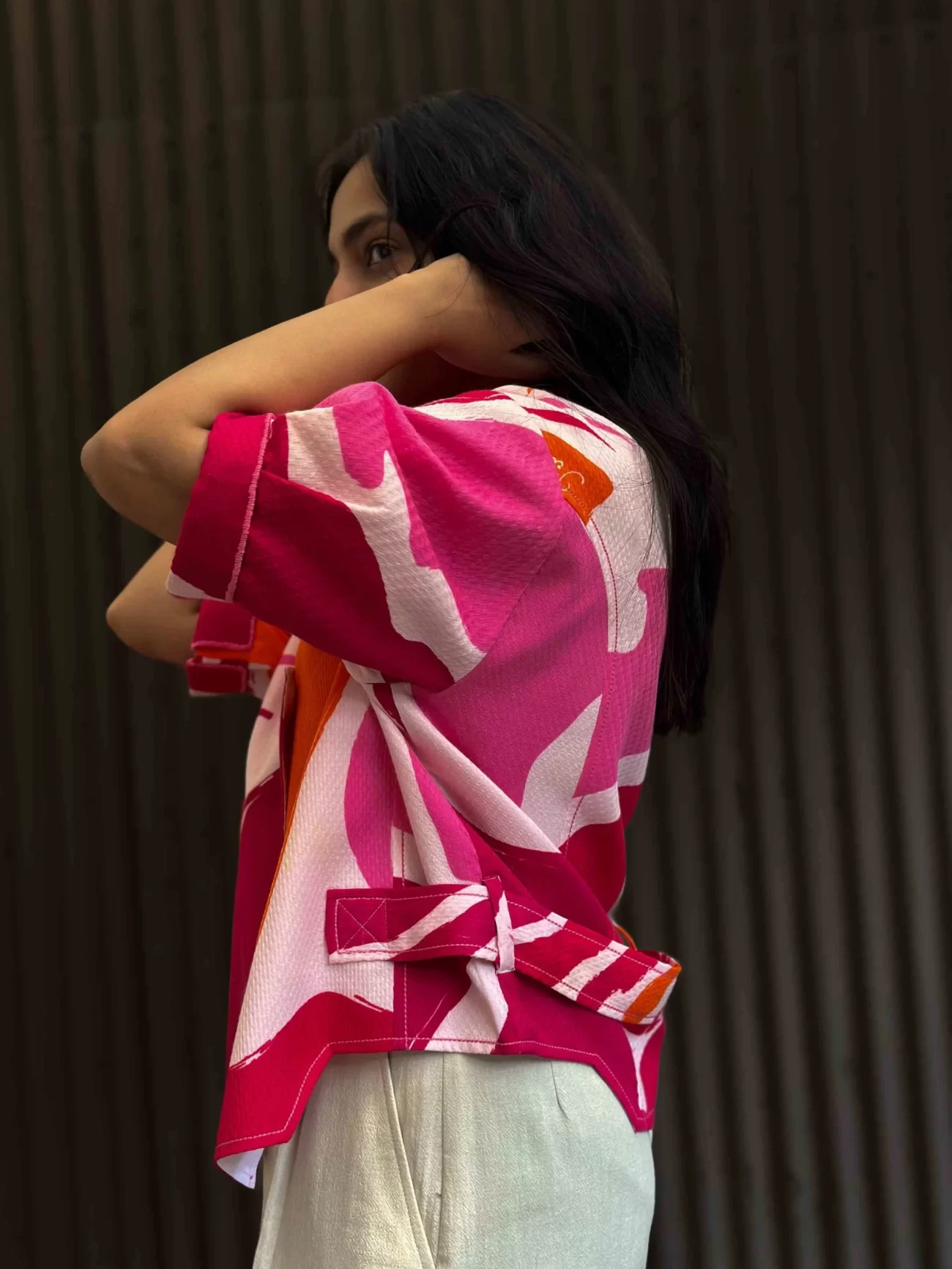 Naavi jacket (Fuchsia ) - Image 2